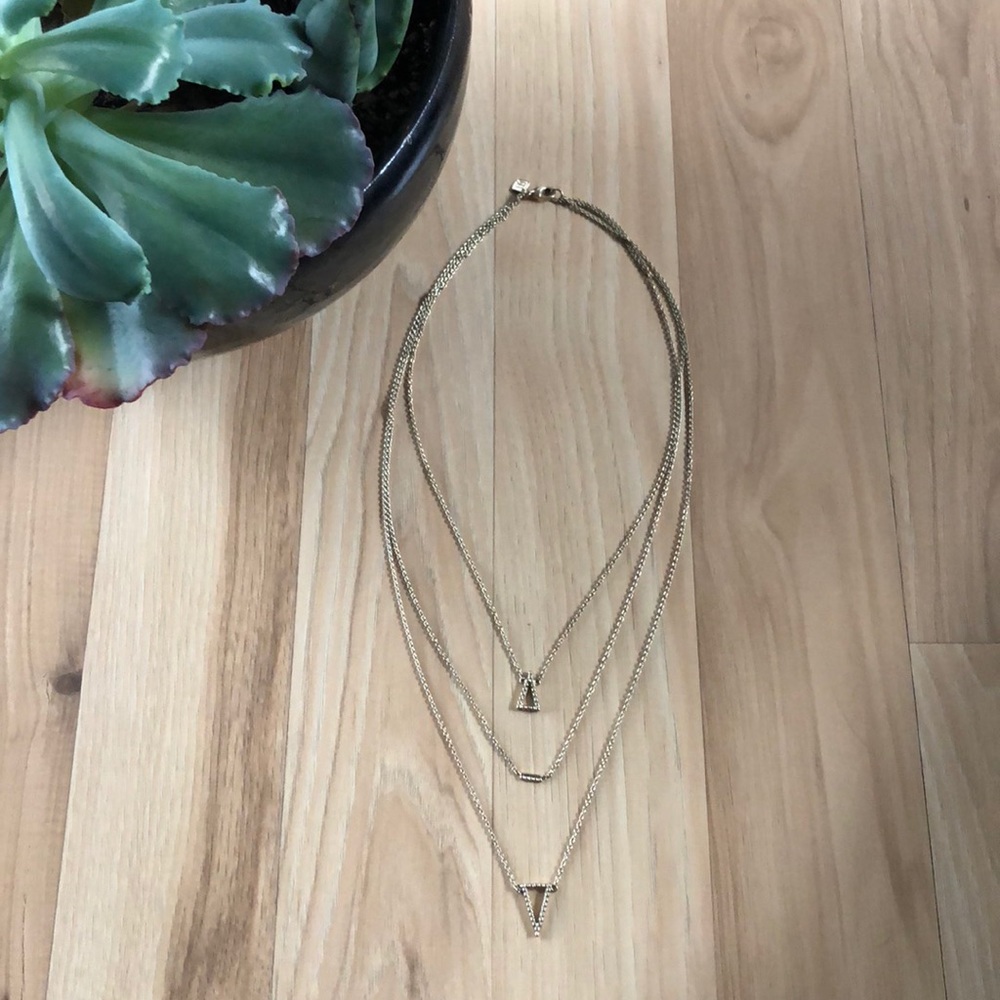 Banana Republic layered necklace